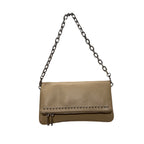 Pochette cuir de vachette grainé LOUISA LEE