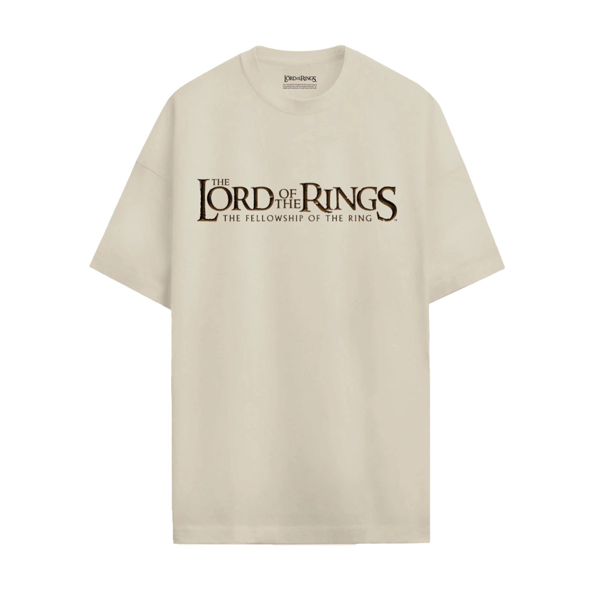 T-shirt Oversize Carte Seigneur des Anneaux - T-shirt homme - COTTON DIVISION