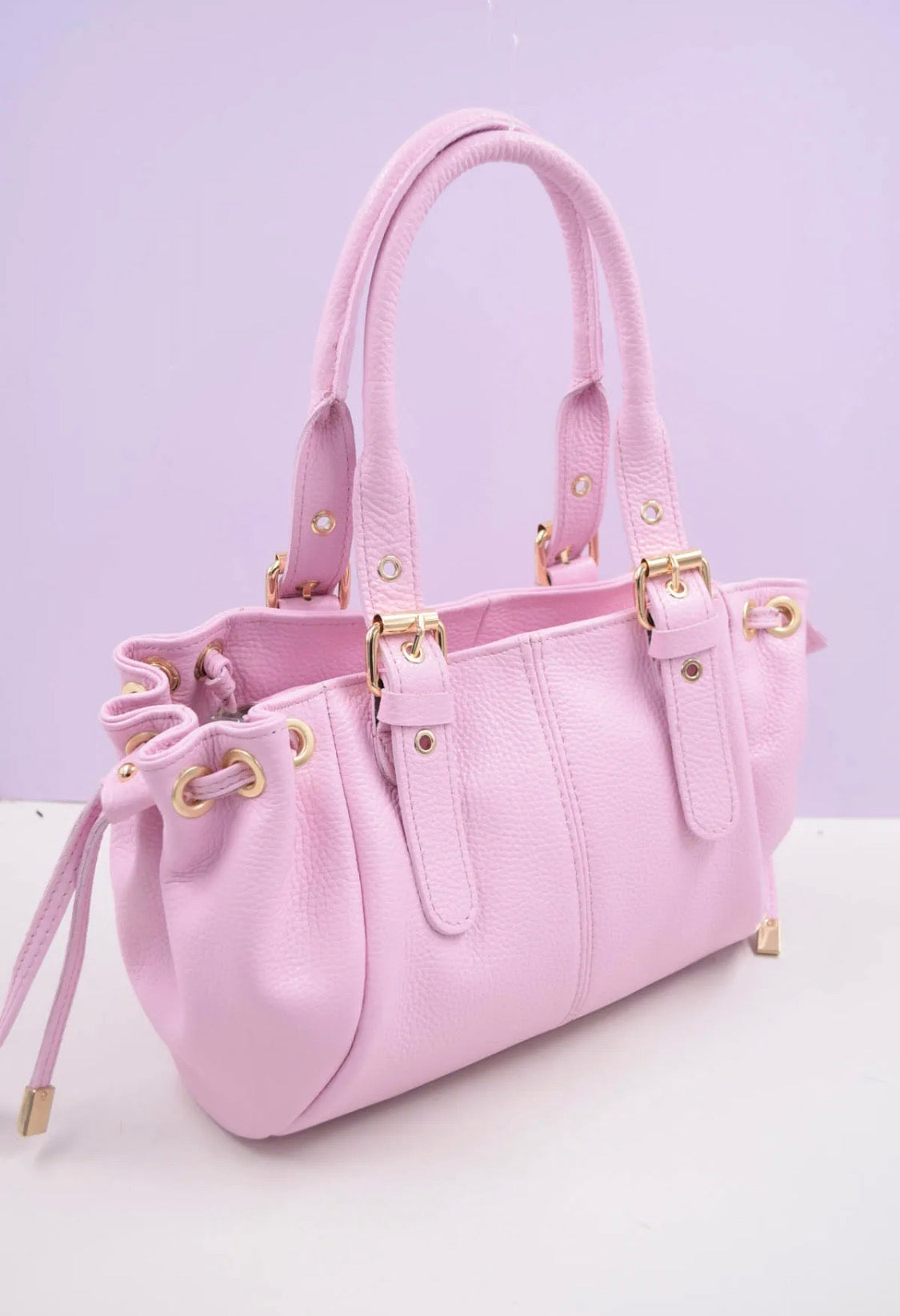 Sac à main cuir litchi SYSTYLE