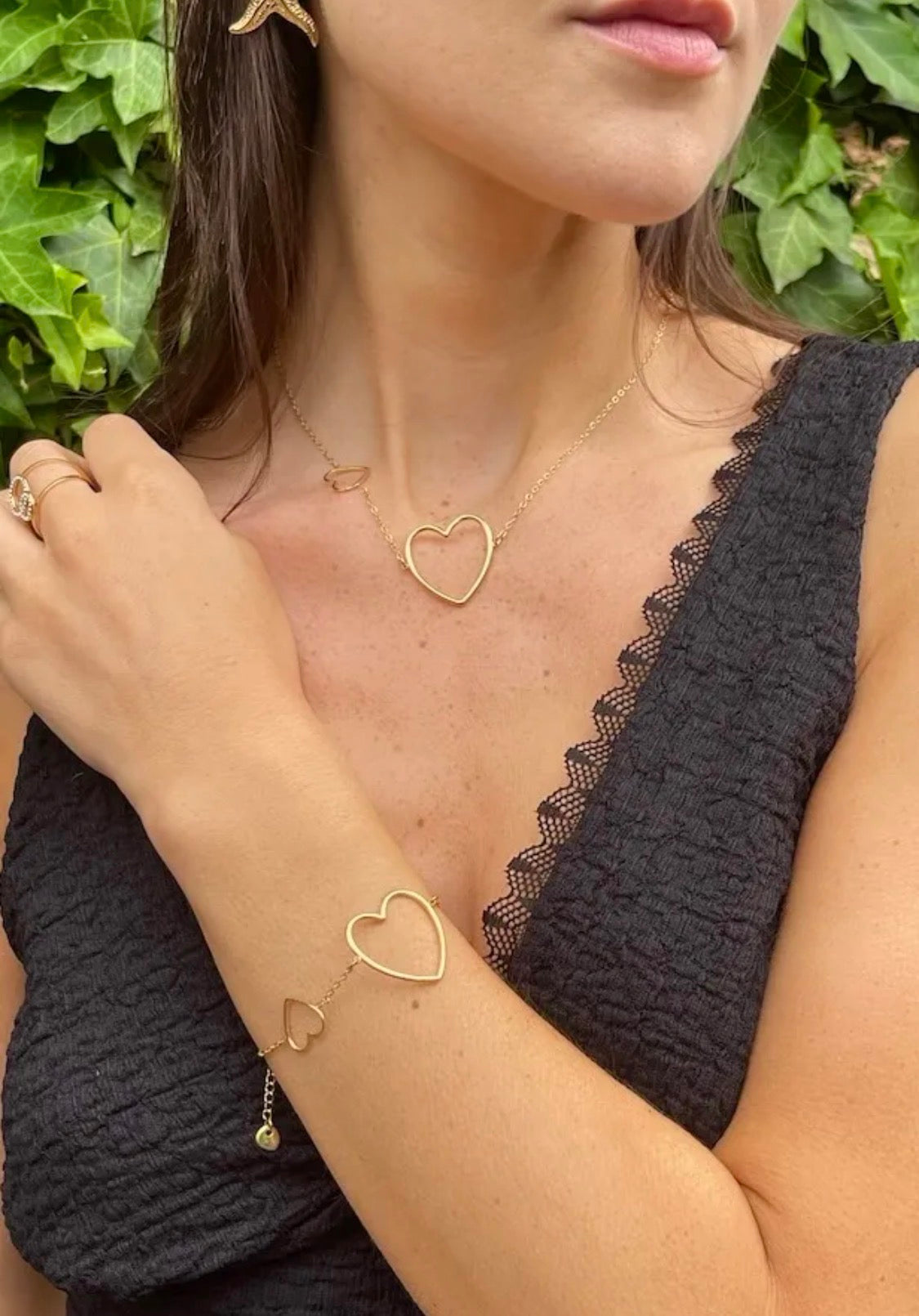 Bracelet cœur BYREN | ÉLINE L'ATELIER