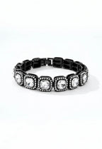 Bracelet strass homme 20 cm ÉLINE L'ATELIER