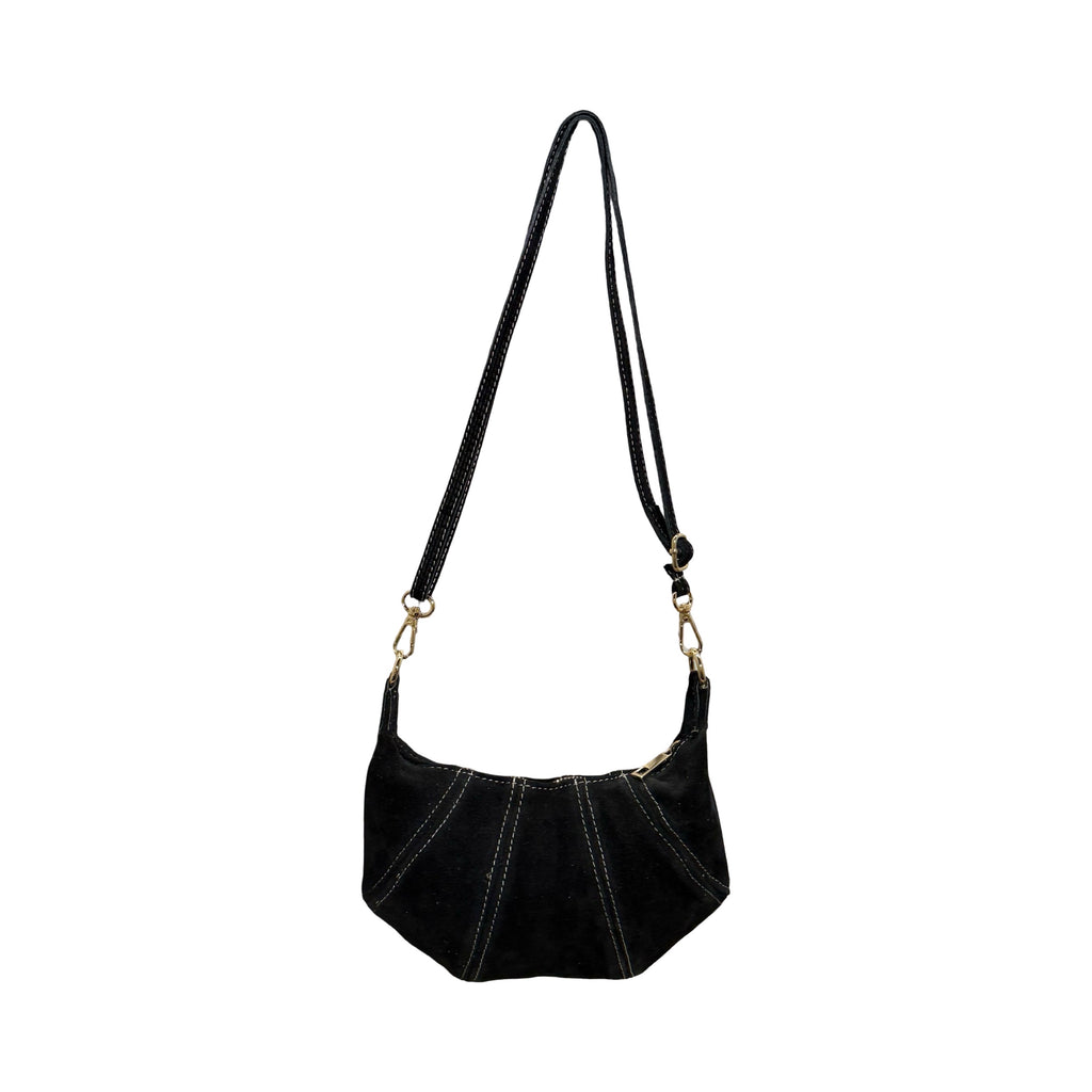 Sac banane cuir suède LOUISA LEE