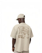 T-shirt Oversize Carte Seigneur des Anneaux - T-shirt homme - COTTON DIVISION