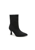 Bottines chaussettes femme à talon et bout pointu STEPHAN PARIS