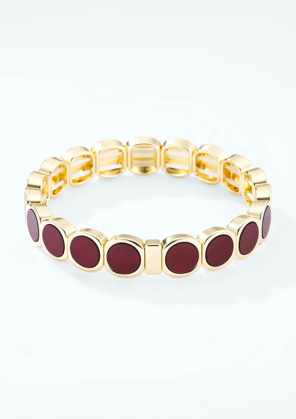 Bracelet Élastique Médaillons Dorés BYREN