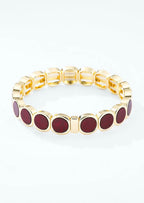 Bracelet Élastique Médaillons Dorés BYREN