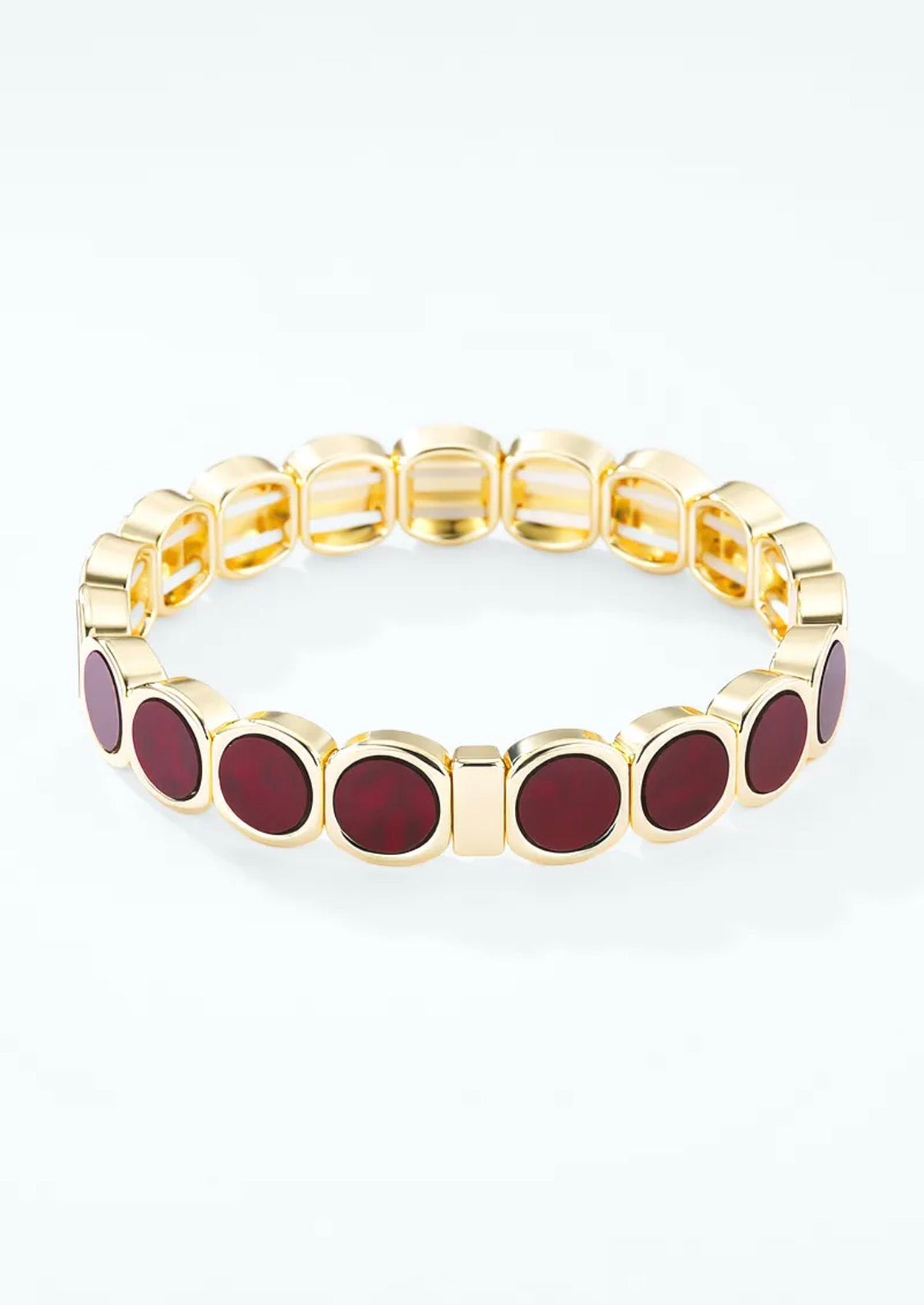 Bracelet Élastique Médaillons Dorés BYREN