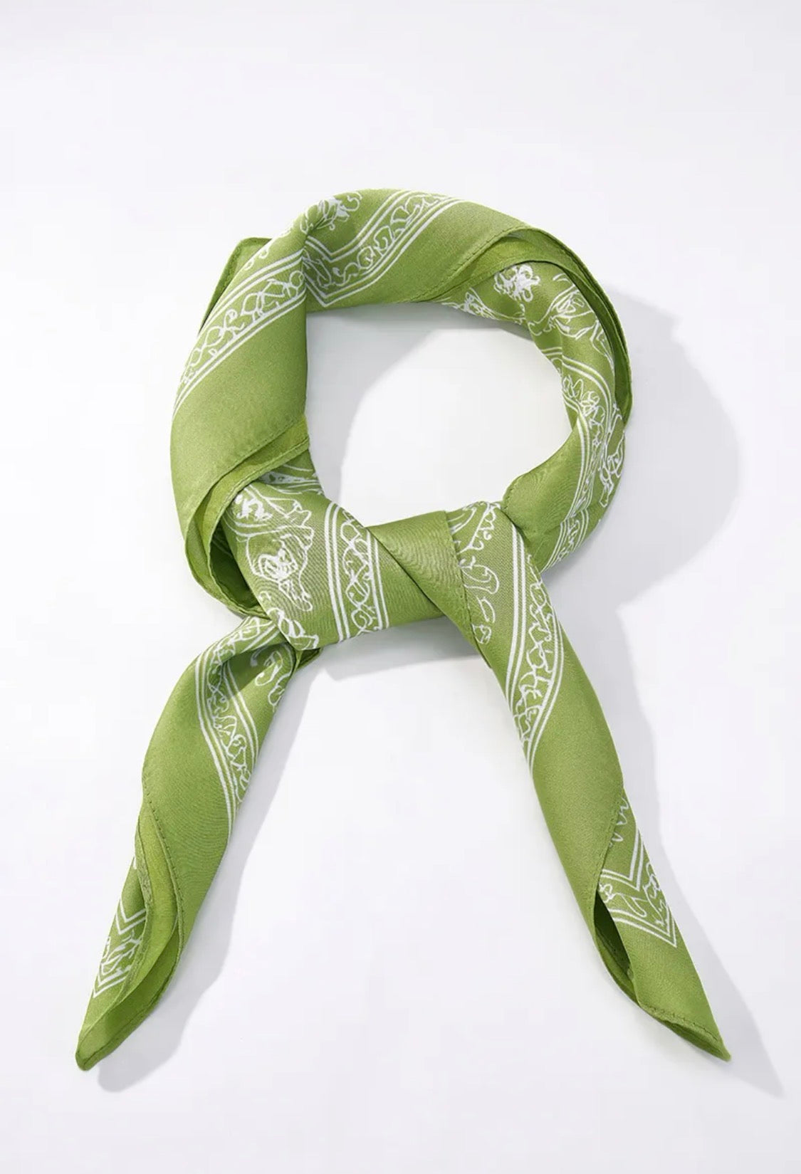 Foulard à motif 65x65 cm BYREN | ÉLINE L'ATELIER