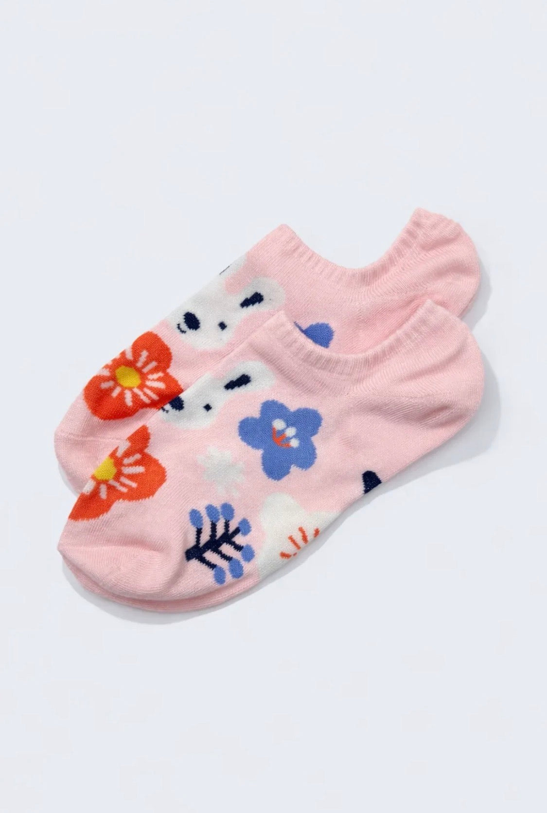 Chaussettes courtes à motifs floraux l'atelier Éline
