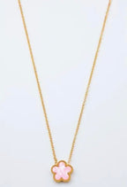 Collier fleur bijoux mystere