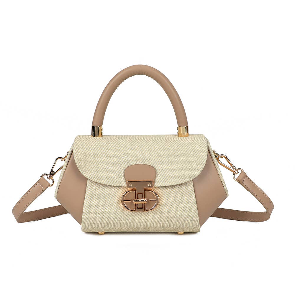 Sac Léa Gallantry - Petit Sac Structuré Effet Tissé