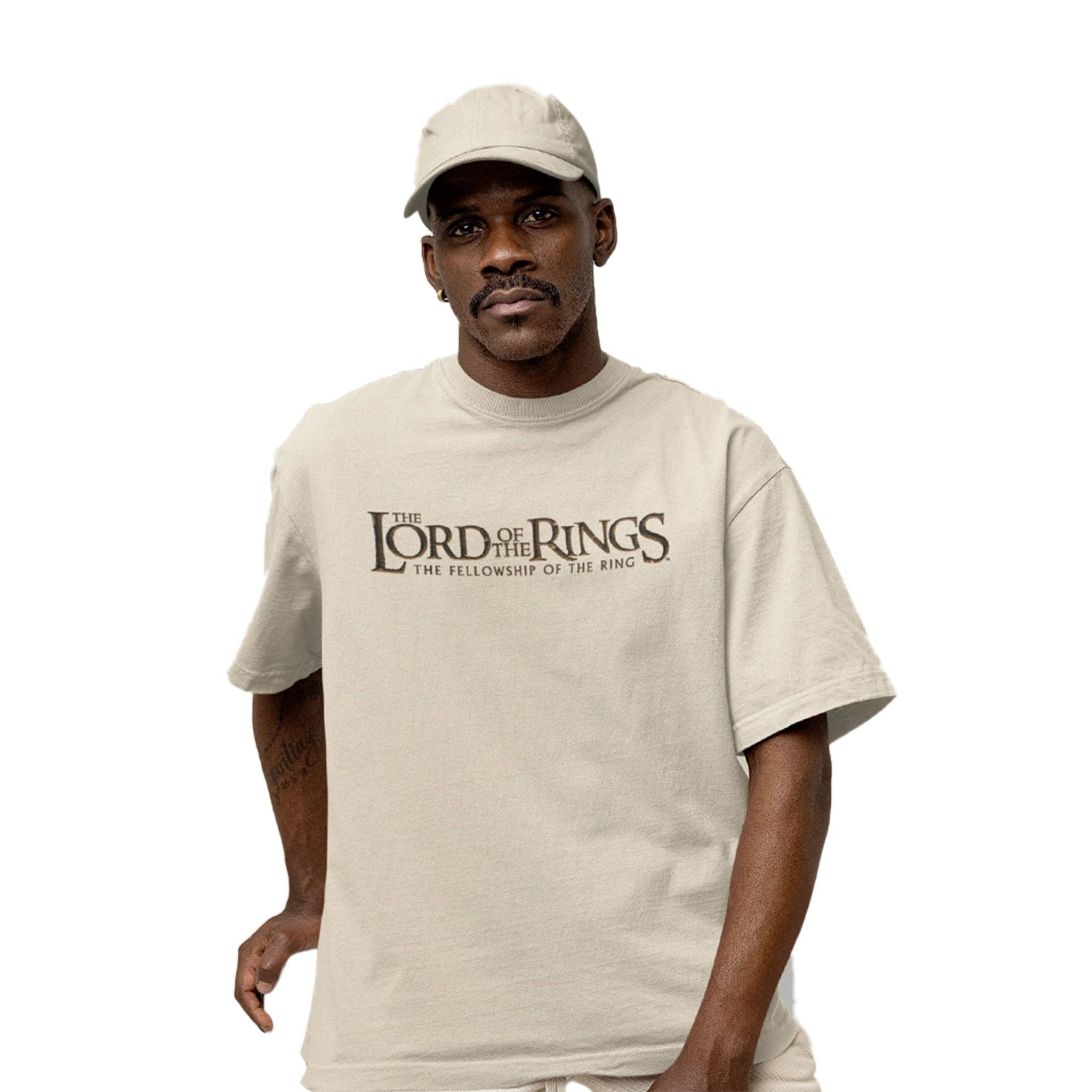 T-shirt Oversize Carte Seigneur des Anneaux - T-shirt homme - COTTON DIVISION