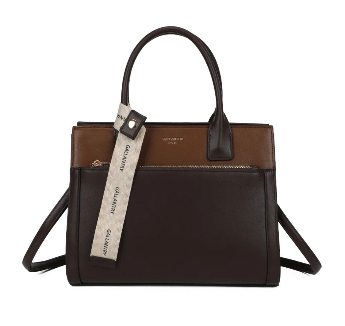 Coffret 2 pièces Sac à main & Pochette chaîne GALLANTRY