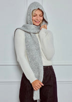 Bonnet écharpe 2-en-1 en laine BYREN | ÉLINE L'ATELIER