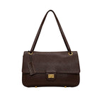 Sac épaule en cuir grainé Apoline LOUISA LEE