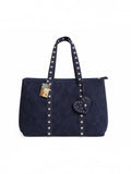 Sac Cabas Suédine XXL Bleu Marine GALLANTRY