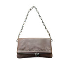 Pochette cuir de vachette grainé LOUISA LEE
