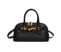 Sac à main en cuir avec mousqueton doré LOUISA LEE