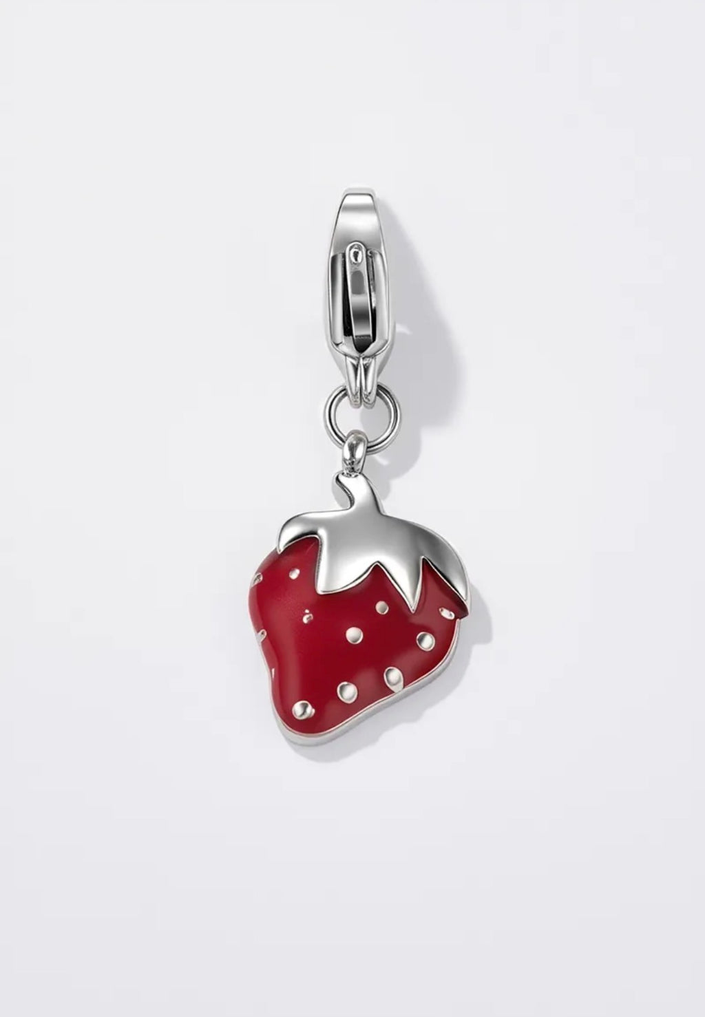 Charm breloque fraise Éline l'atelier