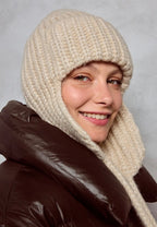 Bonnet cache-oreilles en laine BYREN | ÉLINE L'ATELIER