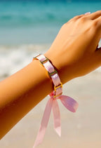 Joncs Ruban à Pois Acier Inoxydable ROSA