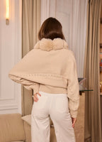 Gilet col fourrure amovible FRIME