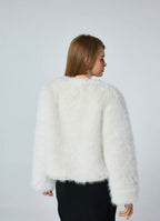 Manteau fausse fourrure FRIME