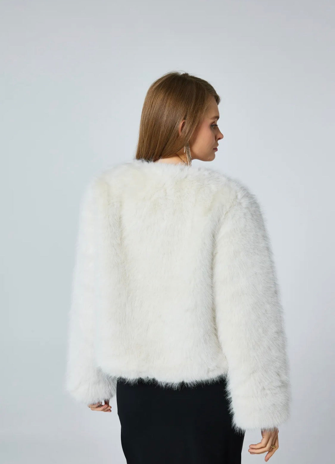 Manteau fausse fourrure FRIME