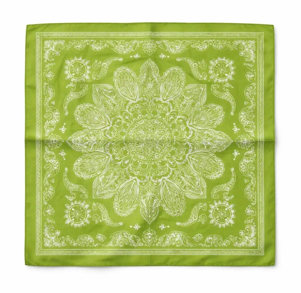 Foulard à motif 65x65 cm BYREN | ÉLINE L'ATELIER