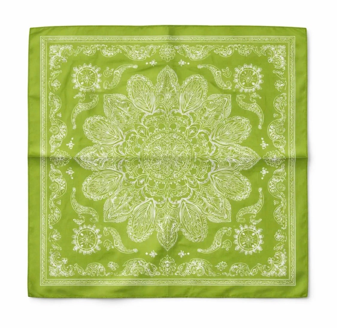 Foulard à motif 65x65 cm BYREN | ÉLINE L'ATELIER