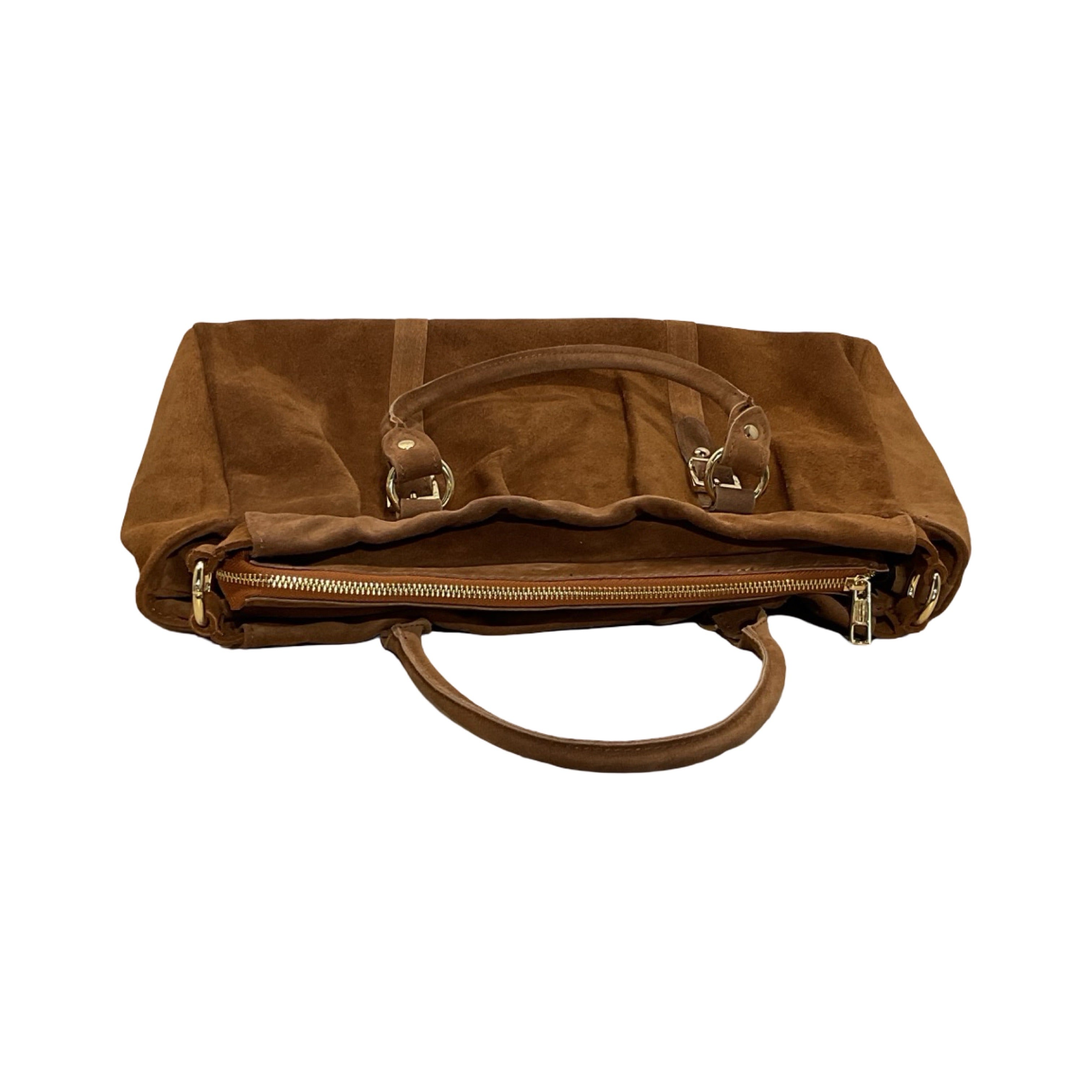 Sac à main cuir suède LYDIA LOUISA LEE