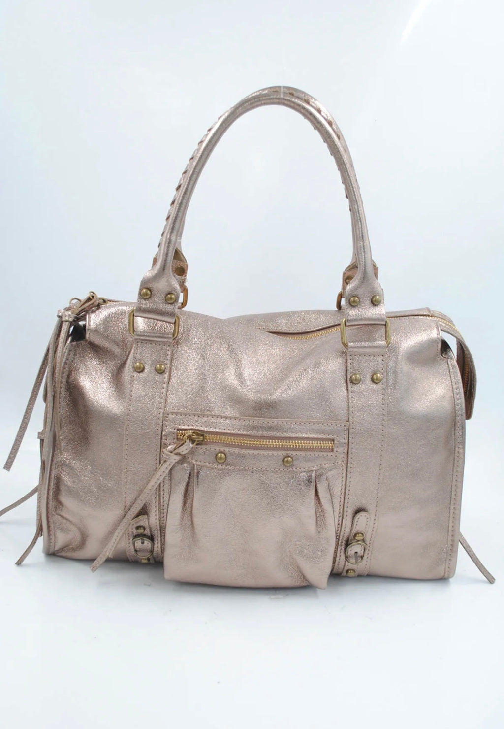 Sac format A4 cuir vachette SYSTYLE