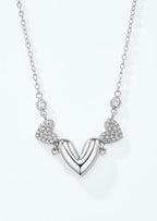 Collier Triple Cœurs Zircons BYREN | ÉLINE L'ATELIER