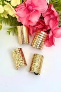 Set de 4 chouchous élastiques avec métal Éline L'ATELIER BYREN