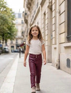 Pantalon simili cuir enfant GRASSTAR
