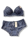 Bleu/gris