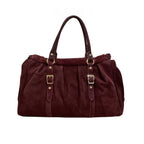 Sac à main cuir suède LYDIA LOUISA LEE