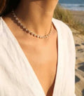 Collier cœurs pierres scintillantes doré BIJOUX MYSTÈRES
