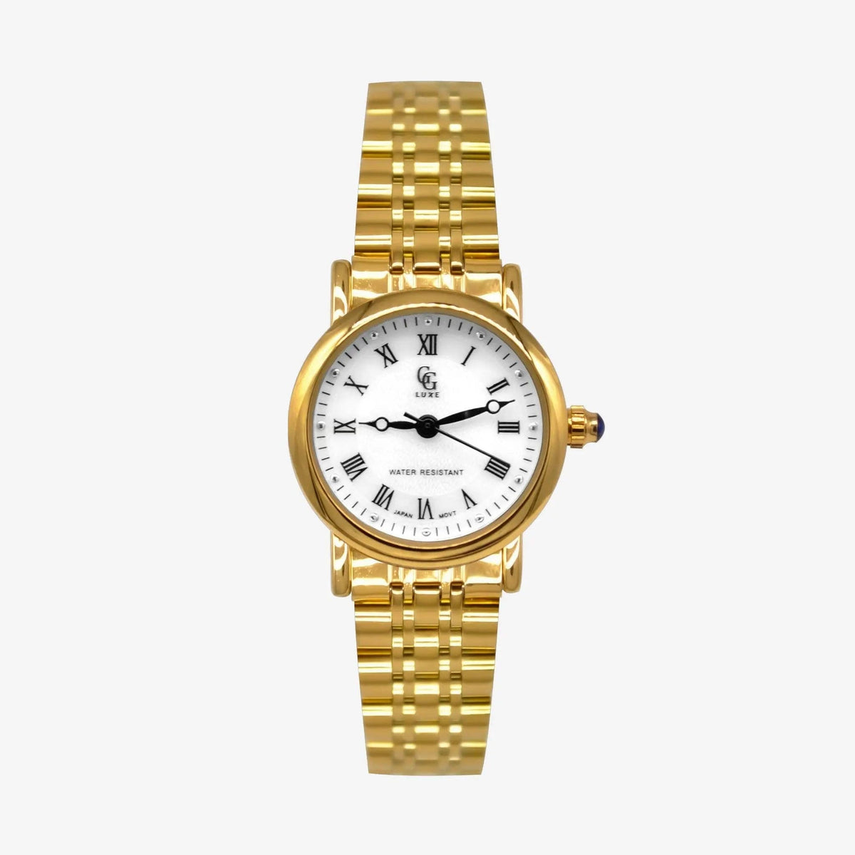 Montre Colette dorée chiffres romains GG LUXE WATCH