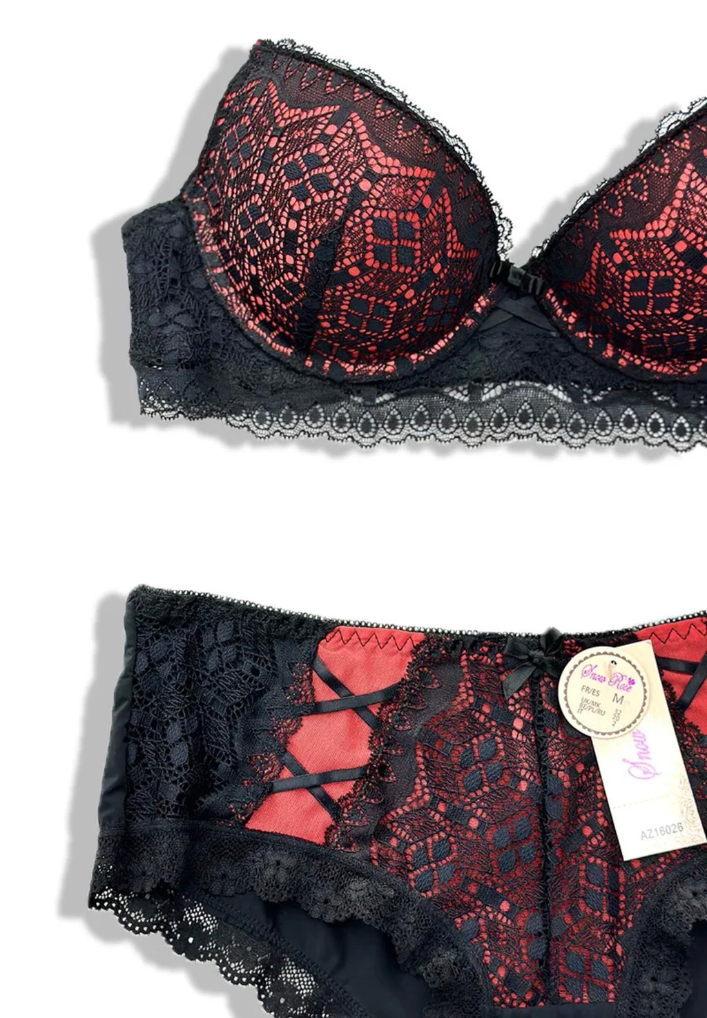 Ensemble Soutien-gorge + Culotte Bonnet C BELLE COM'ELLE