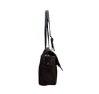 Sac à épaule en cuir suédé Aura M LOUISA LEE