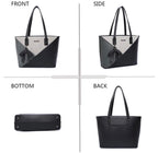 Sac Cabas bicolore monogramme GALLANTRY