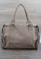 Sac à main cuir suède SYSTYLE
