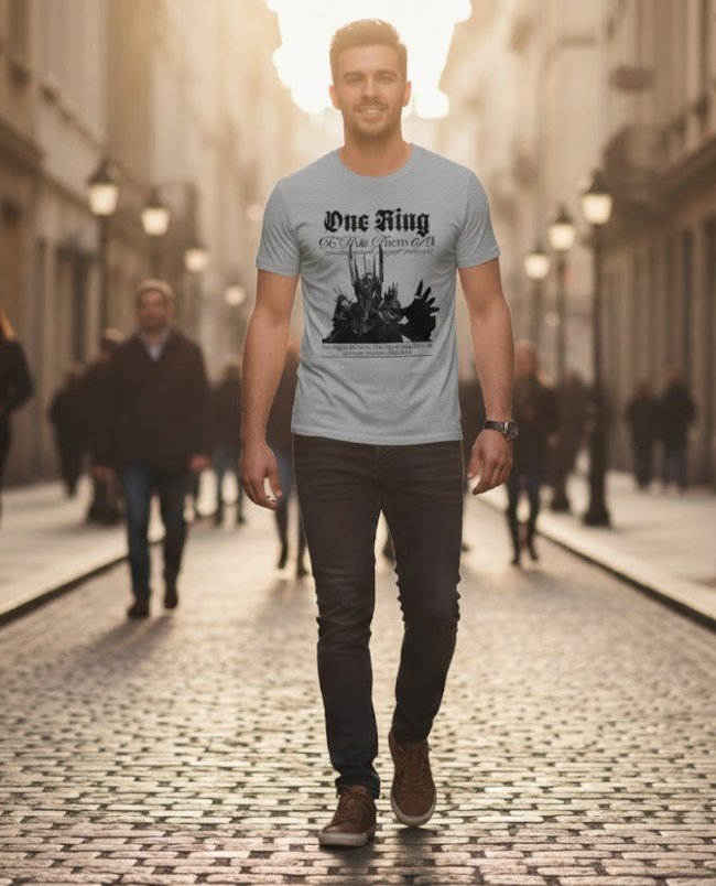 T-shirt Seigneur des Anneaux - T-shirt homme - COTTON DIVISION