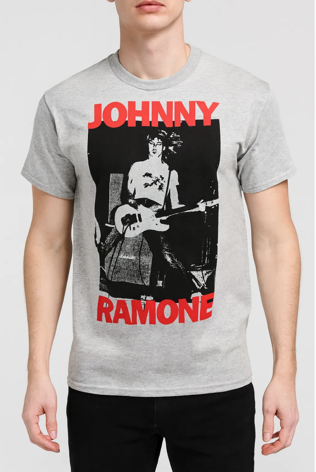 Ramones - T-shirt Homme Johnny Ramone
