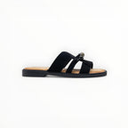 Mules Bohèmes Femme avec Franges et Perles Ethniques - Lady Glory - Chaussures Femme - LADY GLORY