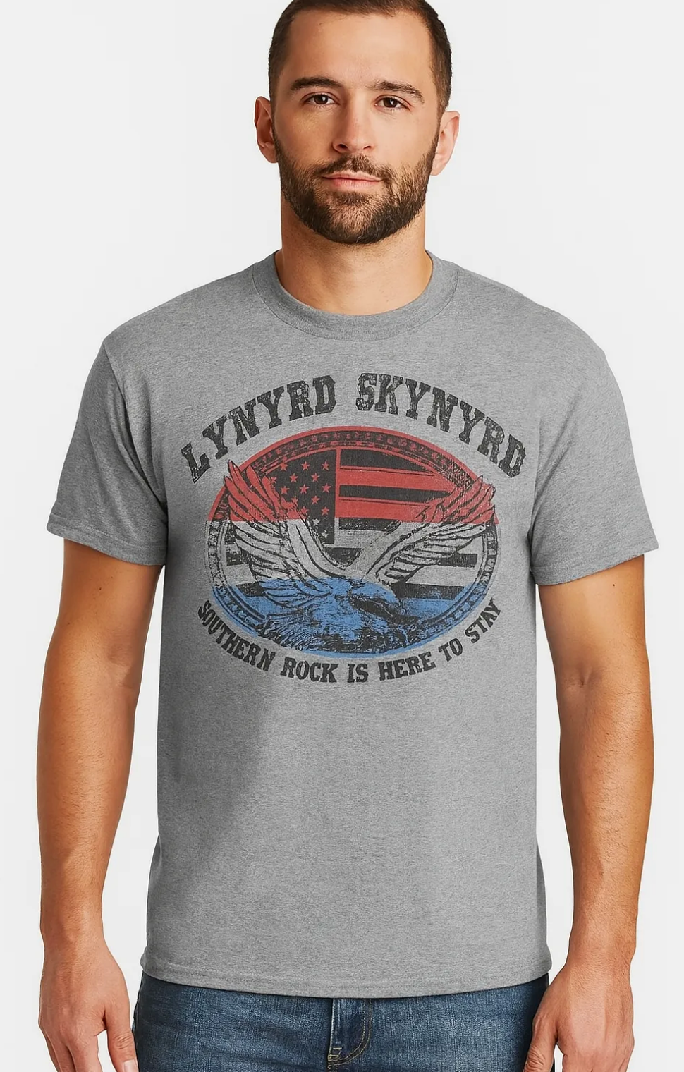 Lynyrd Skynyrd - T-shirt Homme Here To Stay - T-shirt homme - Official Store