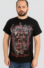 T-shirt homme Slayer « World Painted Blood » à motif intégral - T-shirt homme - Official Store