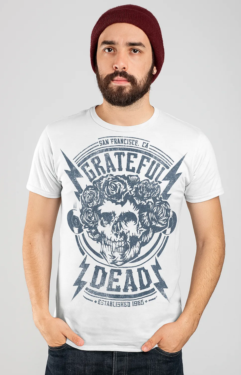 Grateful Dead - T-shirt Homme Est 1965