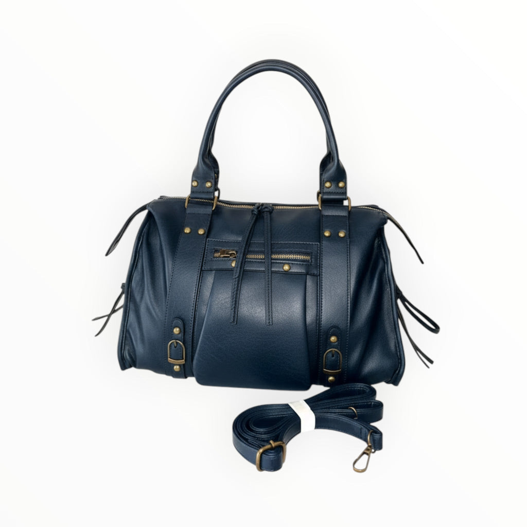 Sac A4 Aspect Cuir Vieilli